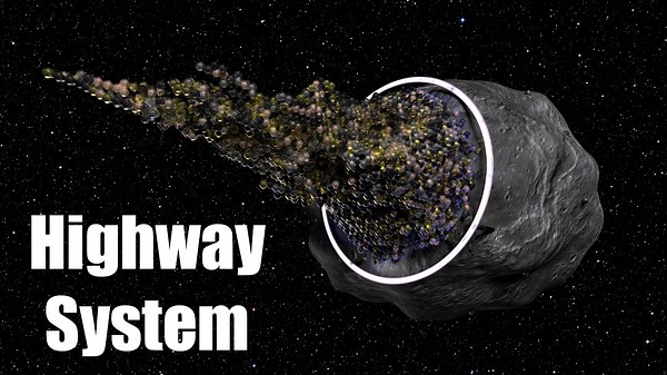 Interstellar Highways: How a Galactic Network of Black Holes Could Revolutionize Travel