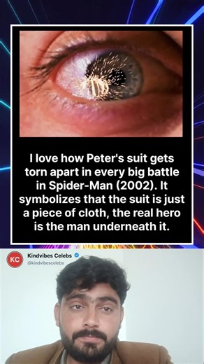 In Spider-Man (2002), Peter's suit gets torn apart in every big battle