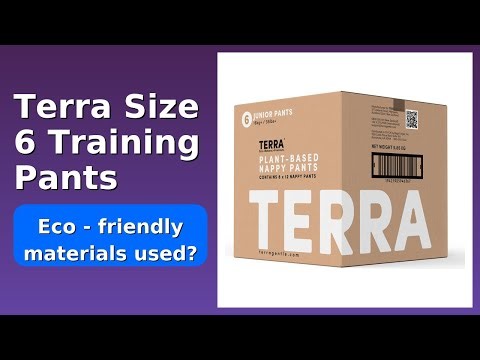 REVIEW (2025): Terra Size 6 Training Pants. Features.