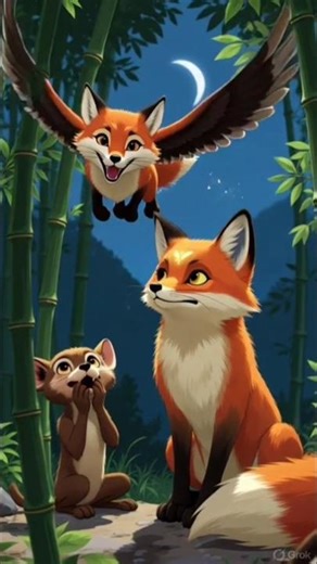 A flying wolf #dreamscreenai