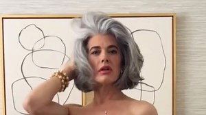 I’m a 'silver-haired’ woman in my 40s - I dressed up in a leopard print dress