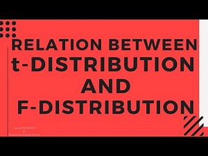 F-distribution/Relation between t-distribution and F-distribution/proof of Relation between t and F