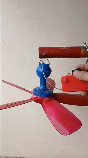 test mini ceiling fan power after restoration