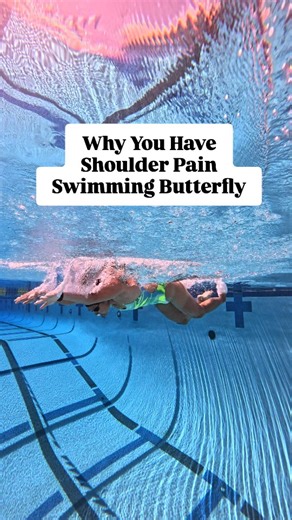 Shoulder pain is very common for competitive and recreational swimmers. All too often it’s a combination of improper strength training, improper technique, and poor recovery strategies. Here are a few technique issues that may be contributing to your shoulder pain when swimming butterfly. Which tip helped the most? 👉🏽 Follow @theswimmersdoc for more performance tips #hybridperformancephysio #hybridtraining #butterfly #swimmersshoulder #shoulderpain #mastersswimming #swimteam #crossfit #triathl