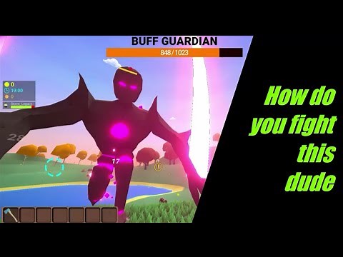 MUCK - How to easily fight the Buff Guardian - Boss Tutorial