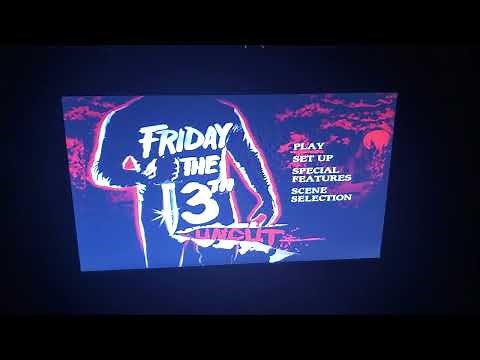 Friday The 13th (1980) DVD Opening