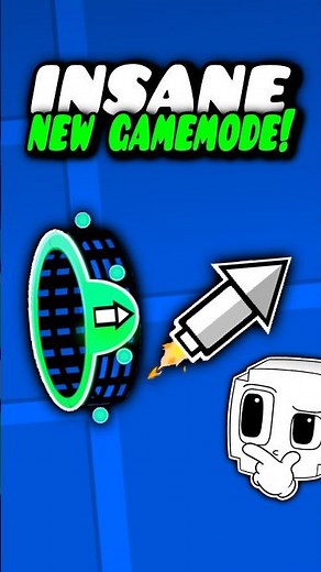 This new 2.3 gamemode is completely isane!!? #geometrydash
