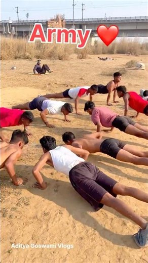 💪🔥 push-up Army lover @AdityaGoswamiVlogs01