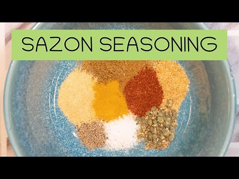 Best Sazon Seasoning l Latin Food in a Spoon