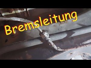 Die Versteckte Bremsleitung am Vectra B