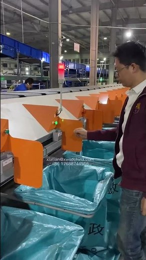 Parcel sorter | Sorting machine | mail sorting