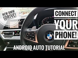 How to *BLUETOOTH CONNECT* your phone to a G20 BMW (2020+)! + Wireless Android Auto Setup!