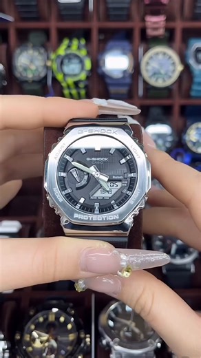 卡西欧（CASIO） G-SHOCK GBM-2100八王子防水运动太阳能手表学生手表 礼物 GBM-2100-1APR 【水墨黑】