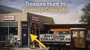 Treasure hunt in Florence Colorado antique and vintage discoveries