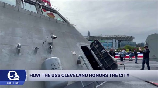 There's plenty of Cleveland to be found in the Navy's newest USS Cleveland