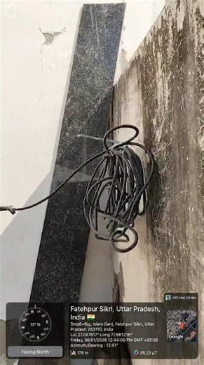 consumer meter install but not pole cable coneccted