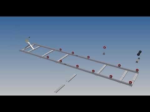 Roll-n-Go Model 1200 Boat Ramp System