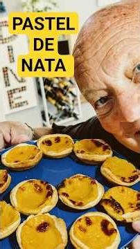 EASY PASTEL DE NATA (Portuguese custard tart) 🍮