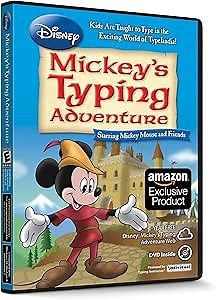 Disney Mickeys Typing Adventure - Typing Training for Kids to Learn to Type or Improve their Typing Skills with Mickey Mouse & Friends