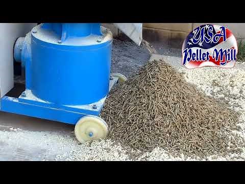 Wood Pellets From Saw Dust.