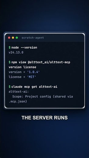 One prompt turns Claude Code into an alt text agent 🤯