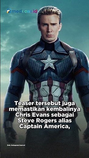 AVENGERS: DOOMSDAY RILIS TEASER PERDANA, STEVE ROGERS JADI AYAH?