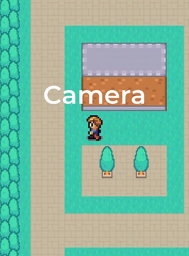 Avoid the void with the game camera #gamedev #indiegames #programming