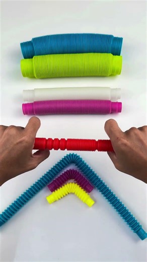 Creating ASMR and Relaxing Hook POP-TUBE Sounds #diy #satisfyingvideos #relaxing #oddasmr #poptubes