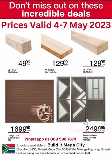 Low Prices on Hardware at Build It - Mega City Shops