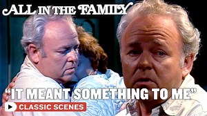 Archie (Carroll O'Connor) and Edith (Jean Stapleton) come back together in a tender reunion after a fight. https://bit.ly/AllInTheFamilyChannel | All In The Family