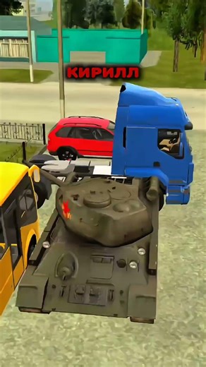 HOW TO PARK Mark, Zhenya, Kirill and Subscribers in GTA CRMP BLACK RUSH #shorts