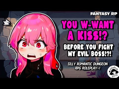 Fantasy ASMR RP: The Big Bad Evil's Assistant Stops You~! 🖤 Tsundere ASMR RP | F4A | Silly