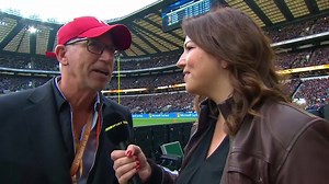 Alan Pardew thought it would be a good idea to try and get onto the pitch at Twickenham 😳 | Match of the Day