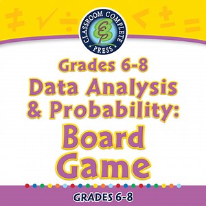 Data Analysis & Probability: Board Game - NOTEBOOK Gr. 6-8