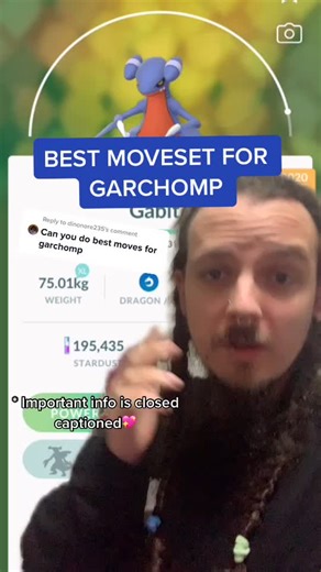 Best Moveset for Garchomp in Pokémon GO