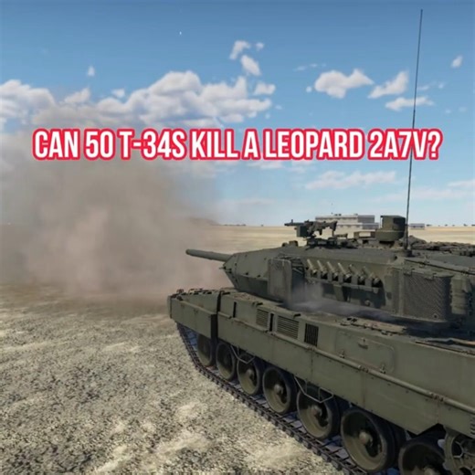 Everyone thinks the Leopard 2A7V is invincible... #warthunder