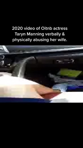 video of OITNB actress Taryn Manning verbally & physically abusing her “wife”. There’s no excuse for domestic violence. #abuseawareness #lgbt🏳️‍🌈