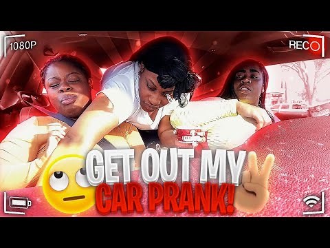 “GET OUT MY CAR” PRANK ON BINKS AND TAKEEYA ( HILARIOUS 🤣)