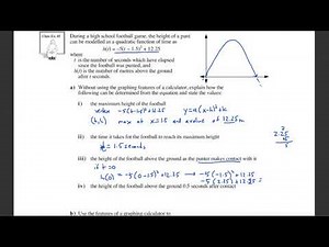 Math 20-2 Quadratic Functions Lesson 5