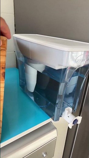 ZeroWater 23 Cup 5 Stage Water Filter Dispenser 0 TDS for Improved Tap