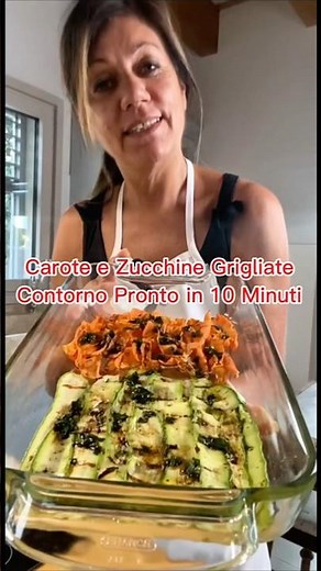 Grilled Carrots and Zucchini 🥕🥒 Side Dish Ready in 10 Minutes ⏰ #carrots #zucchini #recipes