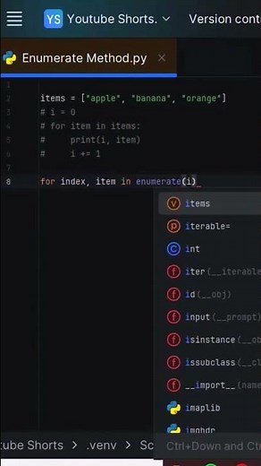 🚀 Enumerate() Method in Python Explained