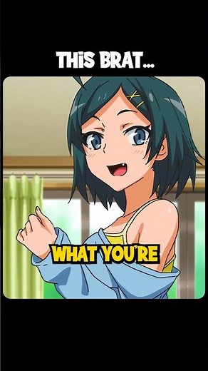 This Brat... 😳💀 #anime #oregairu #animemoments