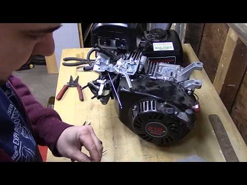 How to remove the governor on a Predator 6.5 HP 212cc OHV Horizontal Shaft Gas Engine