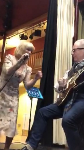 Everybody do the Space Dance! #sundaylunchlive #robertfripp #toyahwillcox #toyahandrobert #sundaylunchlivediaries | Toyah