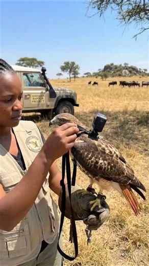 Bird POV: Red-tailed Hawk Hunting