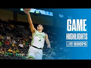 Oregon vs. Gonzaga | HIGHLIGHTS | Big Ten Basketball | 12/21/2025