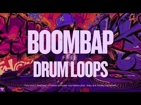 BEST BOOM BAP DRUM LOOPS 273 LOOPS (ROYALTY FREE)!!!