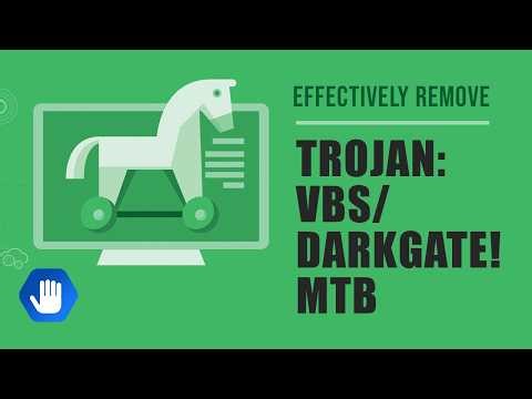 Effectively Remove Trojan:VBS/DarkGate!MTB