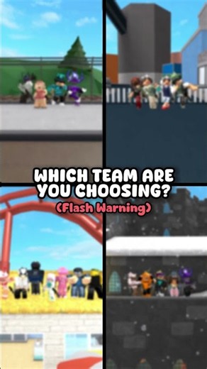 WHICH TEAM ARE YOU CHOOSING? 😱